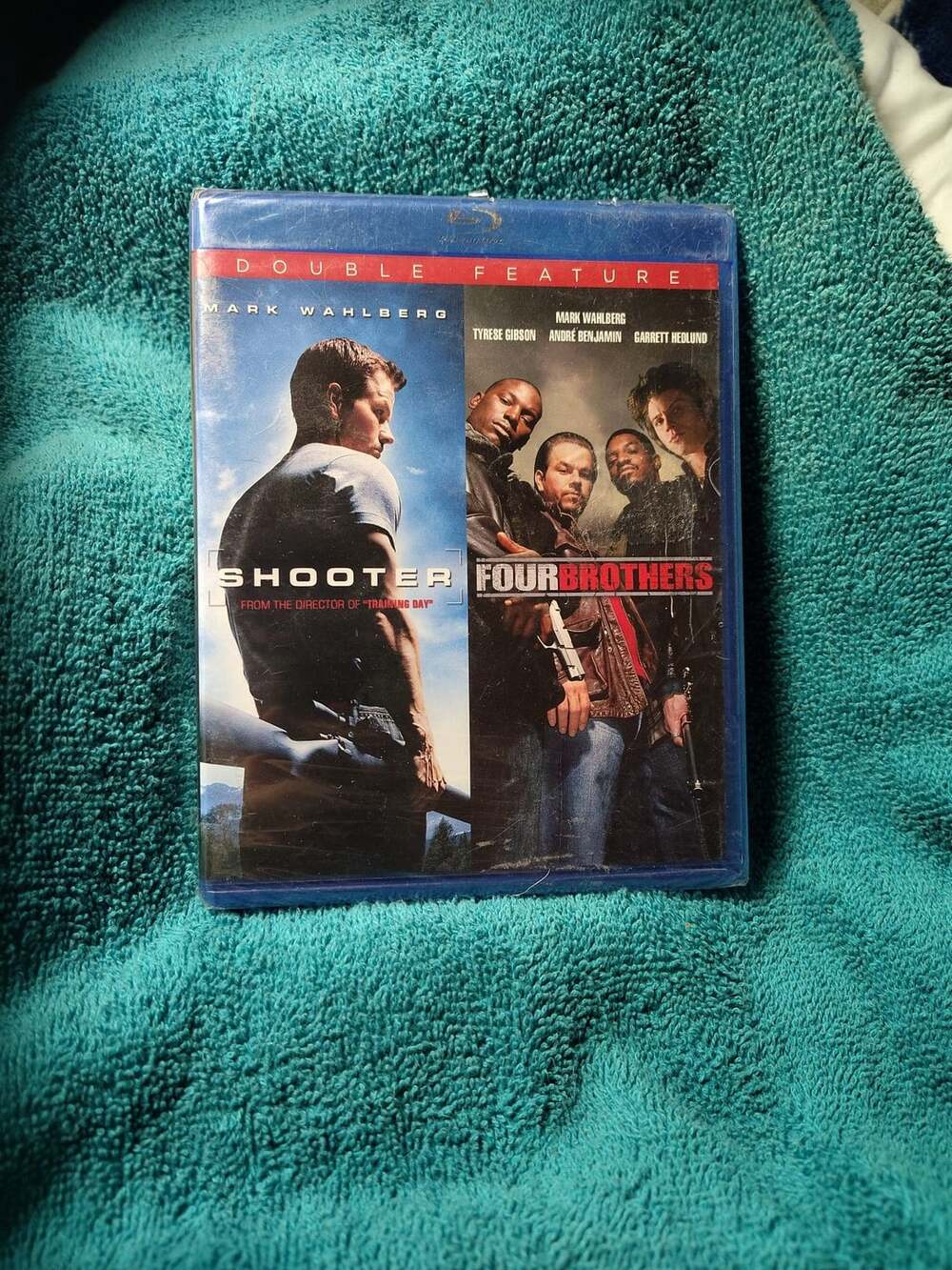 Mark Wahlberg Shooter / Four Brothers Double Feature Blu-ray Disc Unopened Set